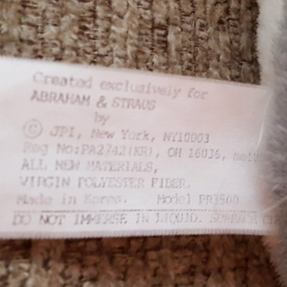 Vintage Christmas Plush Bear Abearham & Straus the Mouse Holiday '87 - Picture 6 of 16